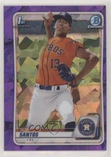 2020 Bowman Chrome Draft Sapphire Edition Purple 5/10 Alex Santos #BD-139 03sv