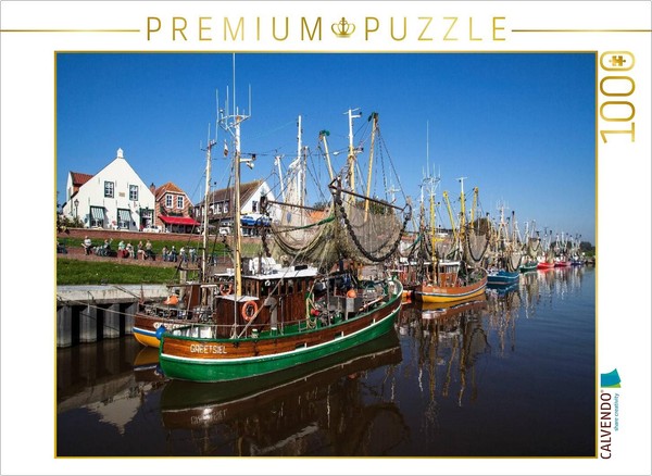 Calvendo Puzzle Greetsiel Harbor | 1000 Pieces, Finished Size 25.2 × 18.9 In (64-image