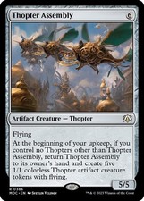 1x Thopter Assembly - Commander March Of The Machine Near Mint - Mtg 1x Thopter Assembly - Commander March Of The Machine Near Mint - Mtg