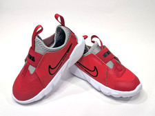 Nike Flex Runner 2 TDV Red/Black Toddler Boy's Slip On Shoes - Asst Sizes NWB