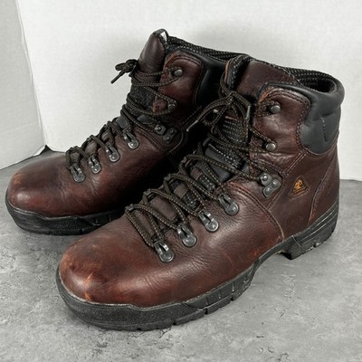ROCKY Boots Men's Size 12W 6'' MobiLite Soft Toe Waterproof Dark Brown 12 Wide
