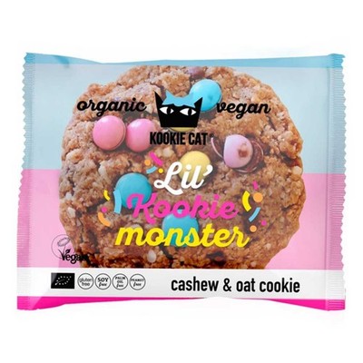 cashew & oat cookies Mini - Lil' Kookie monster 50g | KOOKIE CAT