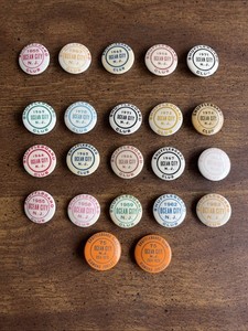 Ocean City New Jersey Shuffleboard Club Pins