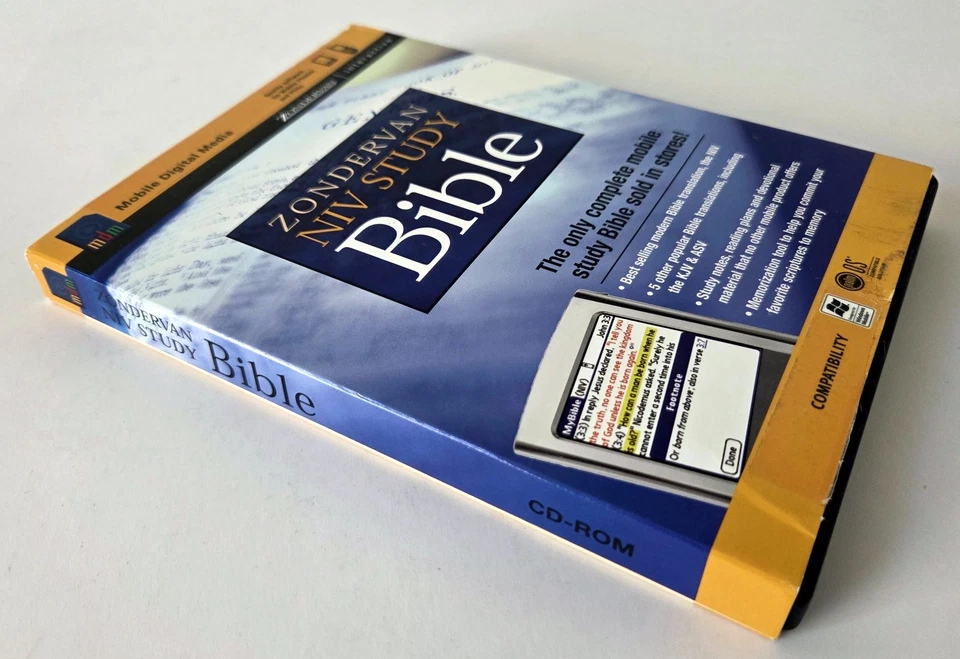 ZONDERVAN NIV Study Bible for Palm OS Based Handhelds - Image 3 of 4