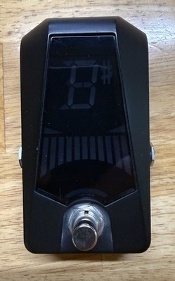 Korg (PB-AD) Pitchblack Advance Gitarre/Bass Pedal Chromatisches Stimmgerät Schwarz
