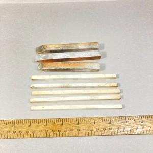 Sharpening Stones Lot 8 Pc w/ 5 Narrow Diameter