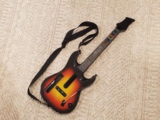 Nintendo Wii Guitar Hero Sunburst Guitar RedO...