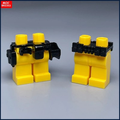 MOC Bricks 4cm Figure Body Belt Building Blocks DIY Toy Set