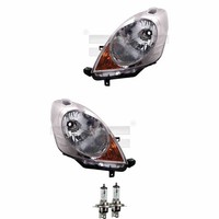 Scheinwerfer Set Rechts & Links H4 FüR Nissan Note E11 NE11 Inkl. Osram Lampen