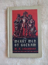 M. A. Jagendorf MERRY MEN OF GOTHAM 1950 Vtg Special Edition E.M. Hale And Co