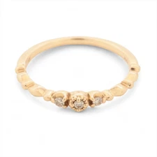 aget diamond Ring K10(YG) 1.0g 0.04