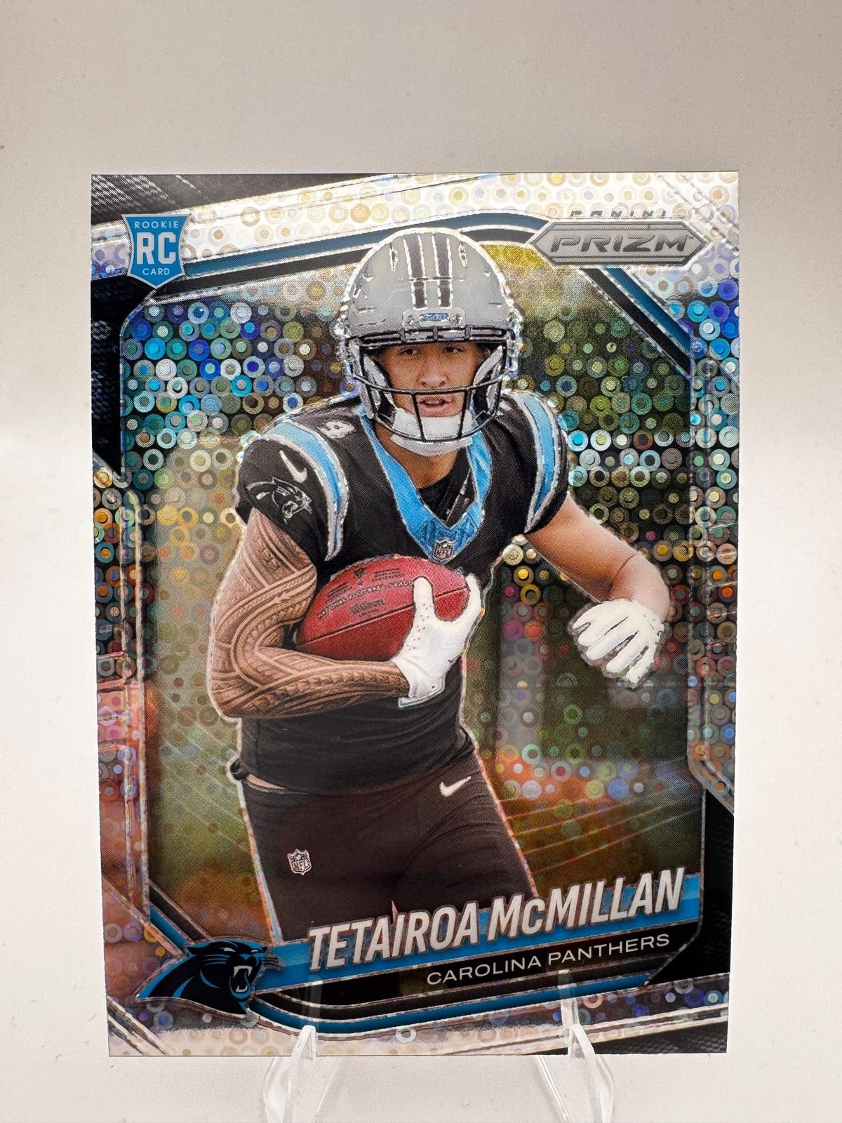 Tetairoa McMillan Panini Prizm #311 White Disco