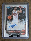 2025-26 Bowman Chrome Milos Uzan Chrome Prospect Auto #CPA-MU Cougars