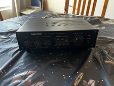 Radio Shack MPA-45 PA 35 Watt Output Amplifier w/ Phono & Aux Input Powers On