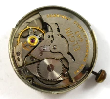 Vintage Elgin Selfwinding 17J 643 Wrist Watch Movement lot.qn