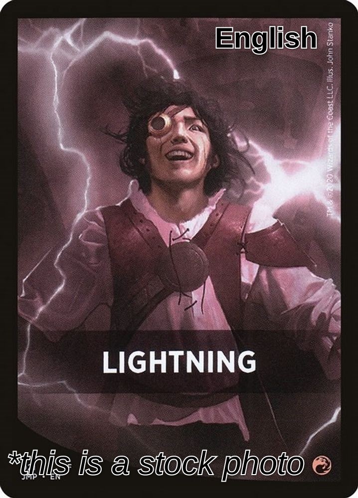 Lightning Theme Card [Normal NM - Jumpstart 21]