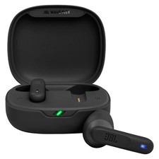 JBL Wave Flex True Wireless Bluetooth Noise Cancelling Earbuds Black JBLWFLEXBLK