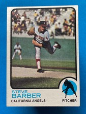 Steve Barber 1973 Topps #36 California Angels