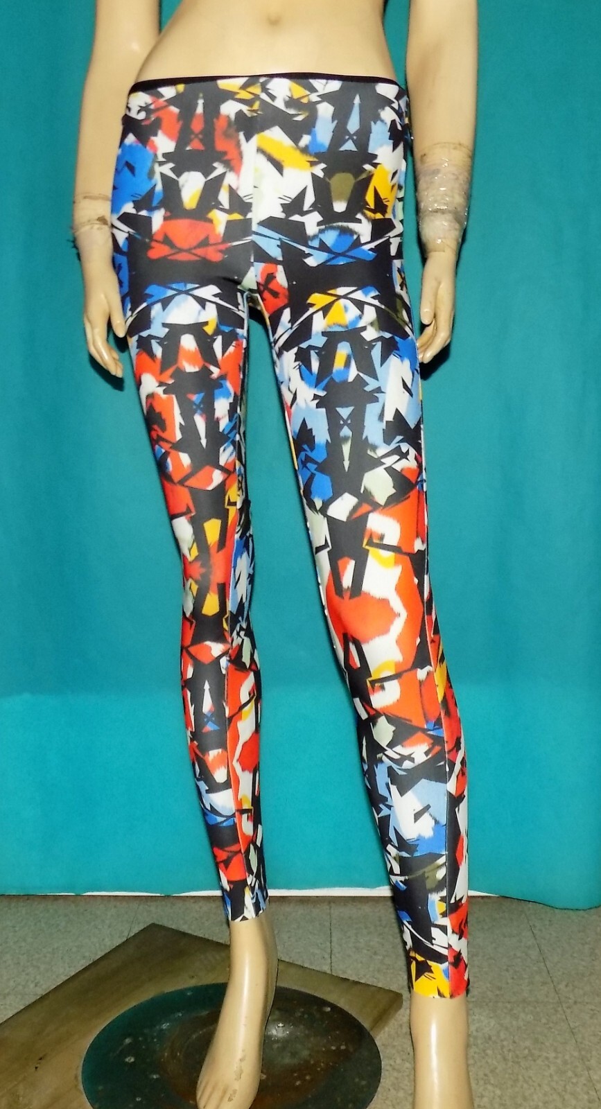 PINKO Polyester Elastane Heavyweight Leggings Mul… - image 2