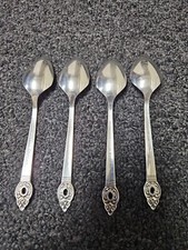 1881 Rogers Stainless Oneida Ltd Our Rose Juego De 8 Cucharillas