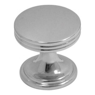 #ad 1quot; Wide Base Knob Chrome $3.00