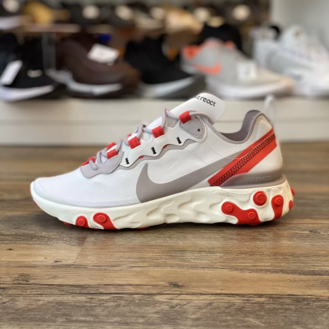 Nike React Element 55 Gr.36 grau BQ2728 010 Sneaker Lauf Schuhe Fitness  Free | eBay