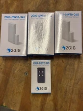 Security Window Sensor 2GIG Thin Door/Window Contact (3 Packs)