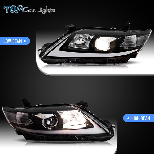 VLAND LED Projector Headlights For 2010-2011 Toyota Camry Sedan w/Sequential - Foto 7 di 13