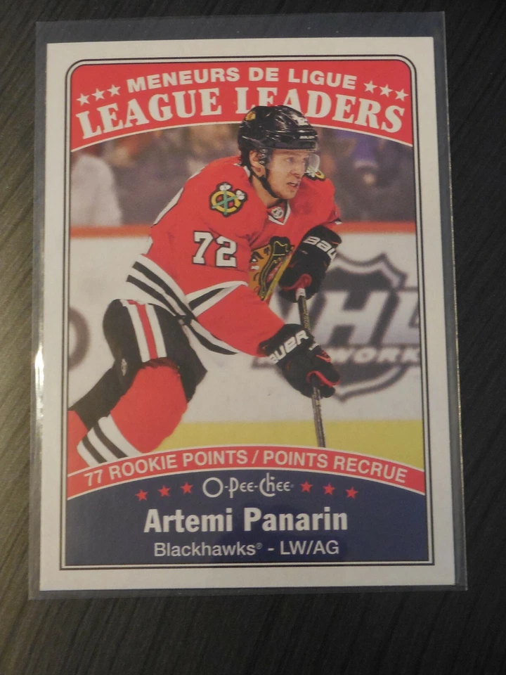 Artemi Panarin hockey cards U PICK - Image 2 of 4