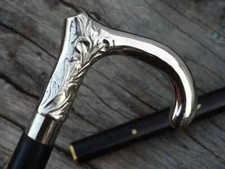 Derby Head Handle Royal Antique Wooden Walking Stick Cane Vintage Mother Gift