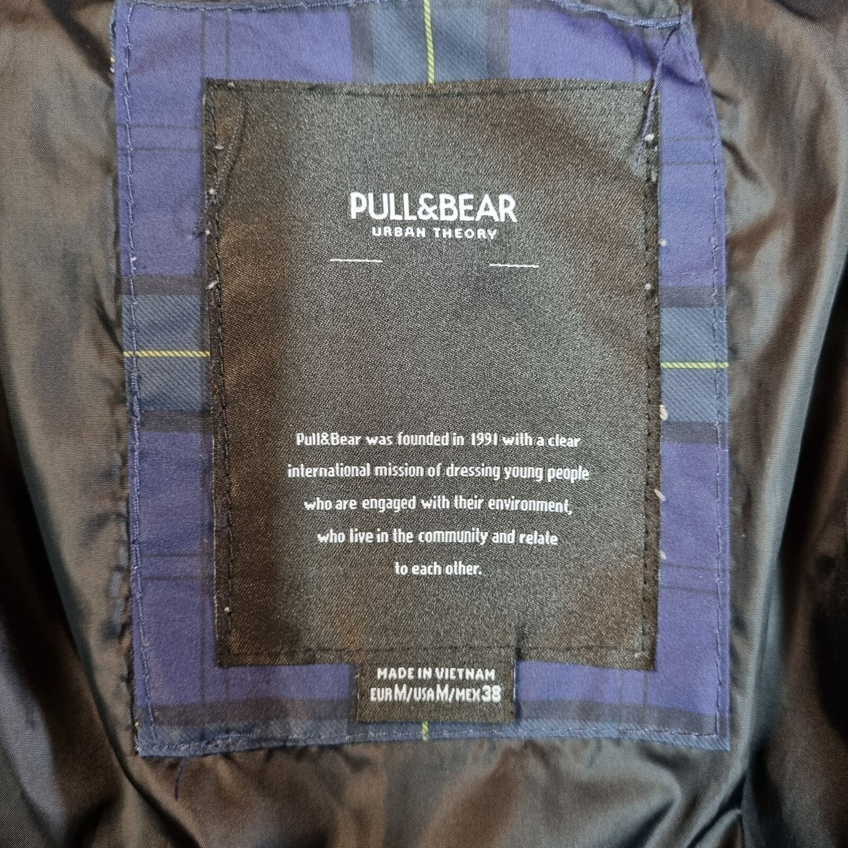 pull and bear urban theory jacket