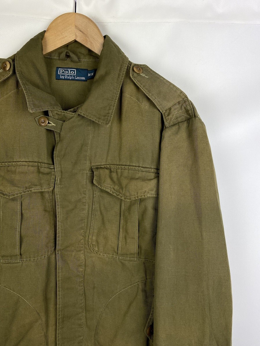 希少 90’s POLO RL M-1943 black US.ARMY 40s 1943 CPO Shirt Atlanta grey | S | P0401-24-0024-S
