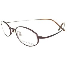 Donna Karan Eyeglasses Frames 8744 604 Matte Burgundy Purple Hingeless 46-19-150