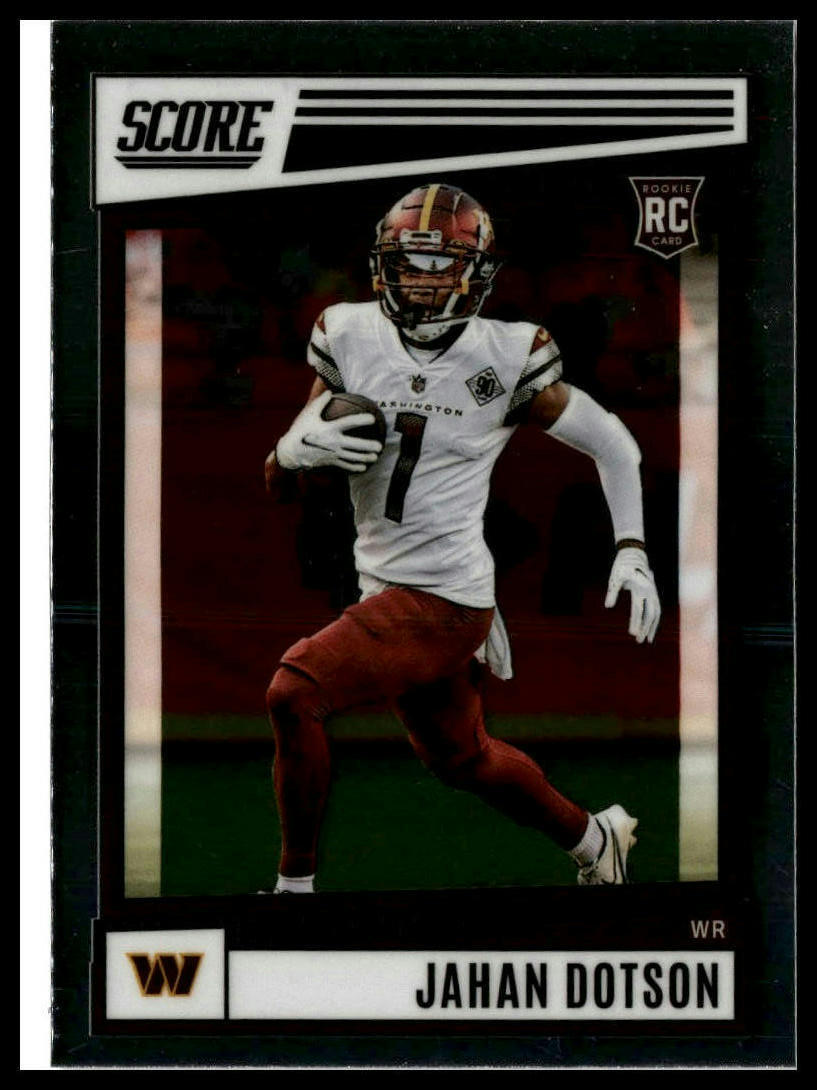 2022 Panini Chronicles #SP-381 Jahan Dotson Score Premium Rookies