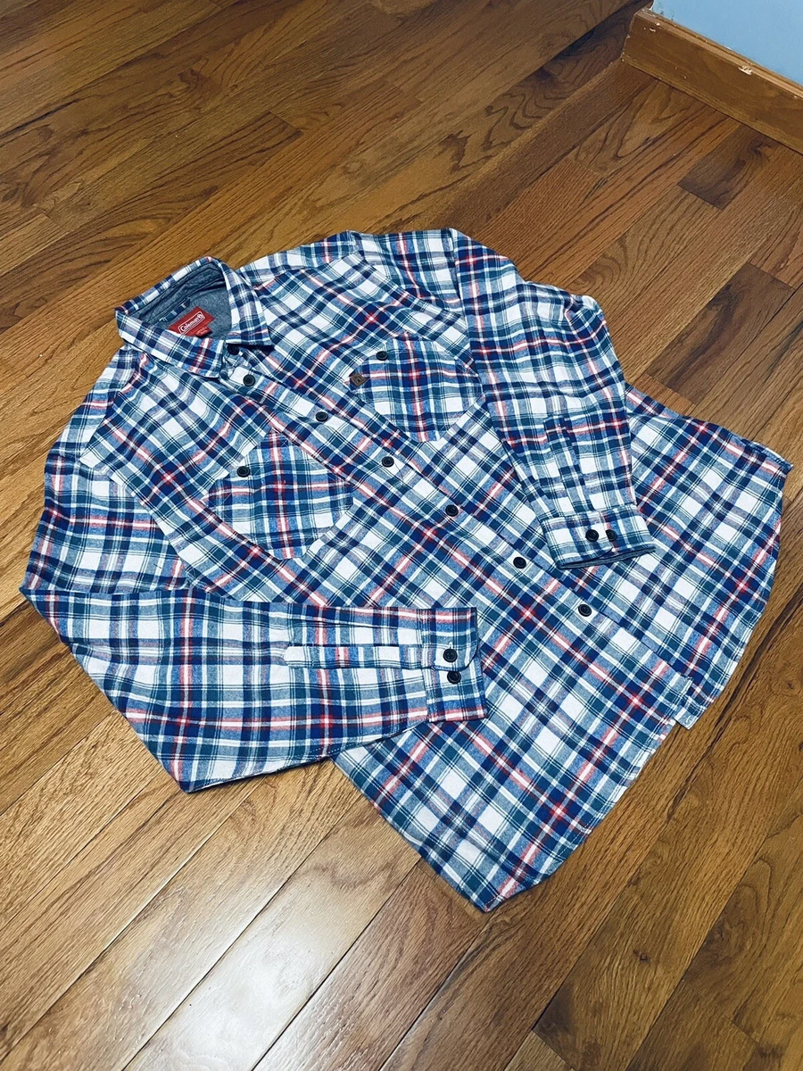 Coleman sherpa lined hot sale flannel