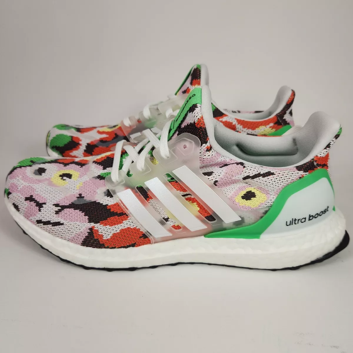 Adidas Ultraboost 5.0 X Marimekko Womems Sz 7.5 Floral White Pink