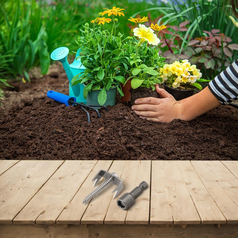 Fence Fasteners Stainless Steel Fence Nails Secure Fastening Versatile