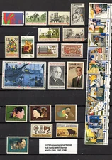 1973 FULL MINT U S COMMEMORATIVE YEAR SET SC# 1475-1504, 1507-08 MNH