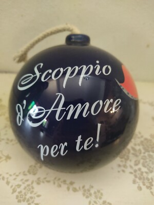 BACi PERUGINA Keramik Sparbüchse Bombe ''Scoppio D'amore Per Te''