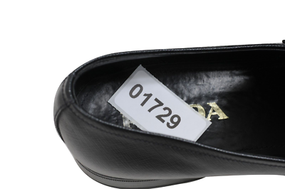 Prada Men Penny Loafers Sz US8.5 UK 7.5 Black Saffiano  display picture 1