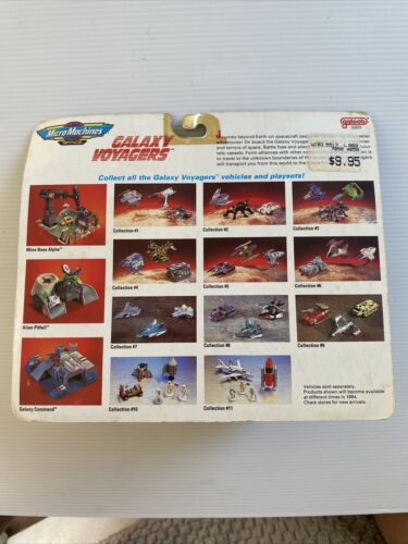 Micro Machines Space GALAXY VOYAGERS Collection #1 65820 Galoob 1993 - Picture 2 of 6
