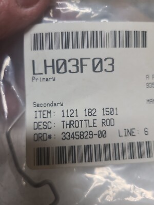 Throttle Rod 1121 182 1501 – Fits Stihl 024, 026, MS240, MS260 Chainsaws