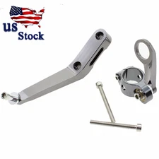 Motorcycle Steering Damper Stabilizer Bracket Kit Mount For Honda CBR954RR 02-03