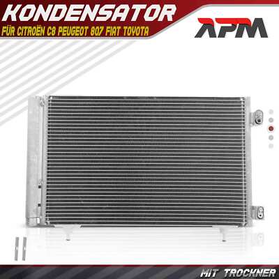 Kondensator Klimaanlage mit Trockner für Citroën C8 Peugeot 807 Fiat Toyota