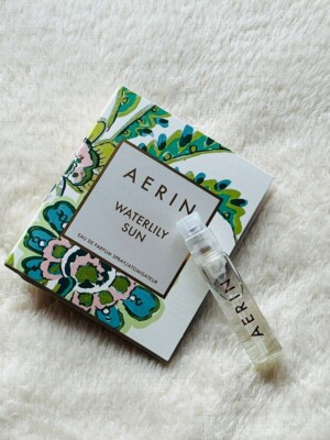Aerin ''Waterlily Sun'' Eau De Parfum 0.07oz /2ml Sample Spray EDP - NEW