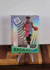 Panini Illusions 2021 Jimmy Butler Basketball card #20 Amazing Green Clear Prizm