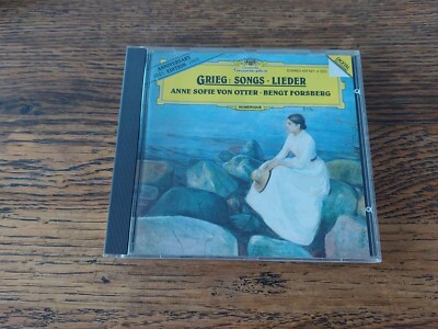 Grieg Lieder DG Germany CD In VGC Ann Sophie Von Otter Bengt Forsberg