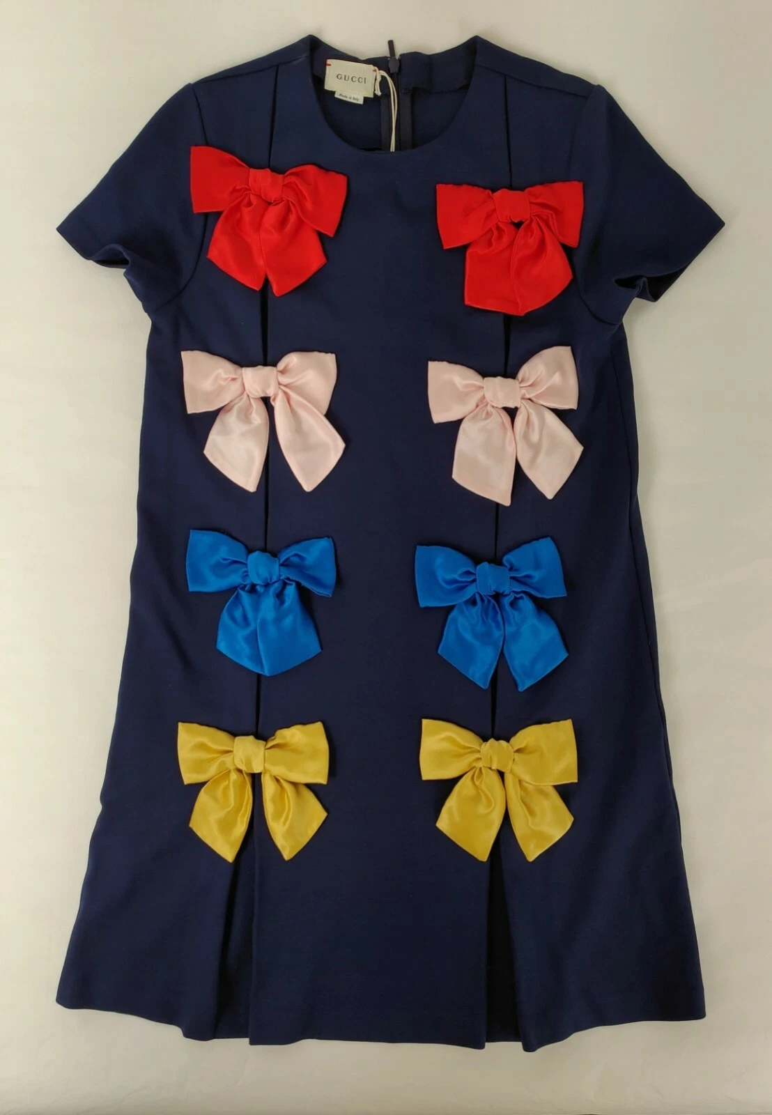 Robe arcs multicolores Gucci filles bleu cobalt 12 femmes XS à S 544066 4589