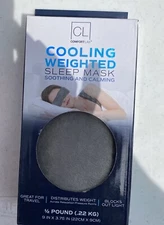 Comfort Lab Cooling Weighted Sleep Mask NWT