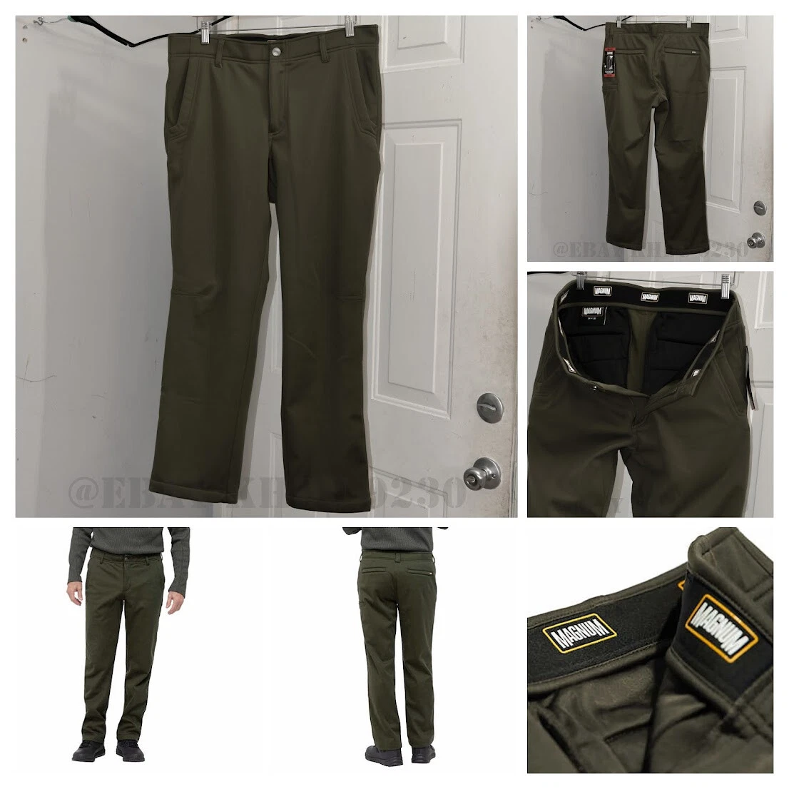 Magnum Men’s Microfleece Softshell GREEN Pant
Opens in a new window or tab